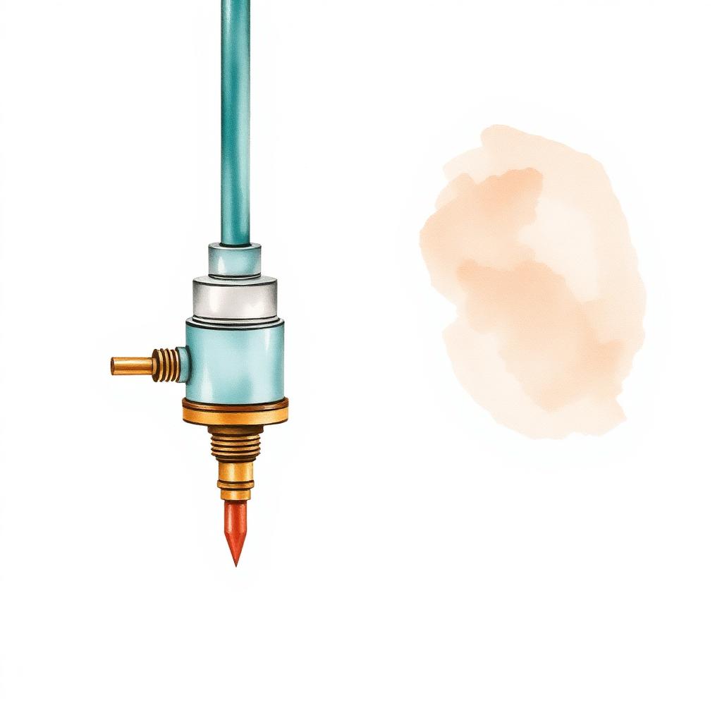 Ilustración del termopar, piloto y válvula de gas de un termotanque