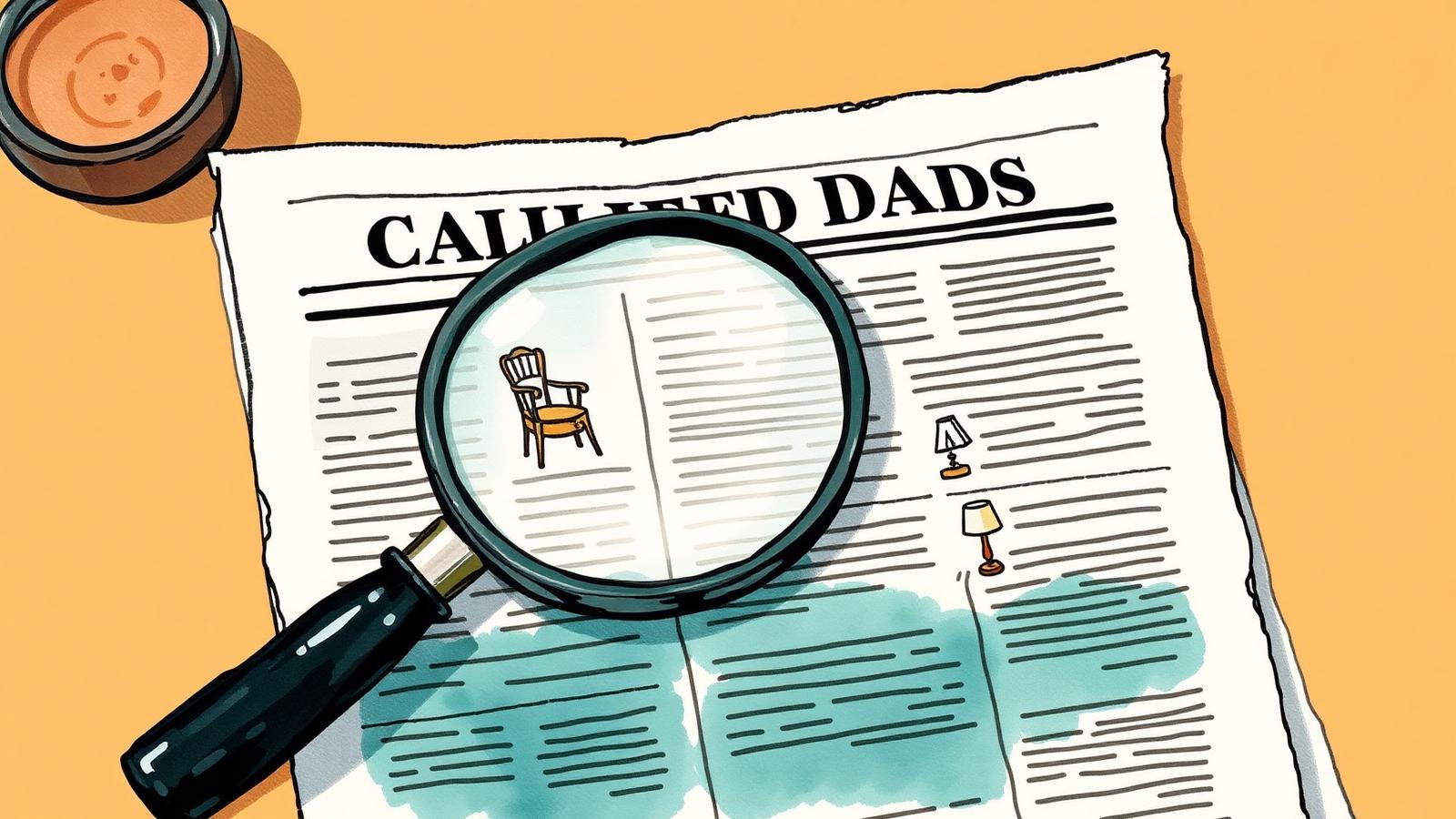 Ilustración editorial de comparación de tutti